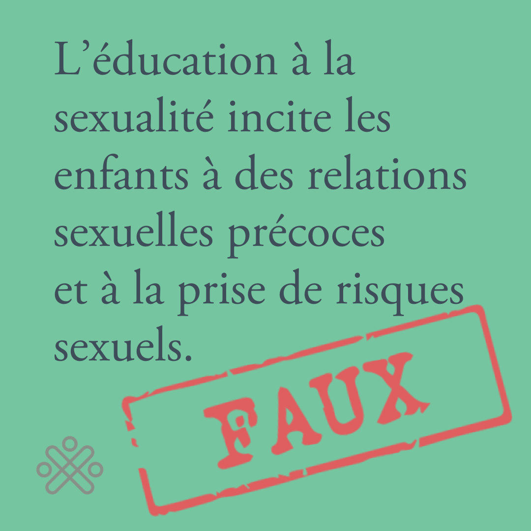 Mythes à Propos De Léducation à La Sexualité Action Canada For